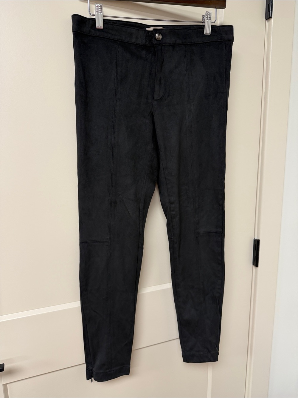 Banana Republic Black Women's Ankle Cropped Slim Pants